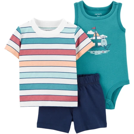 3-Piece Little Short Set